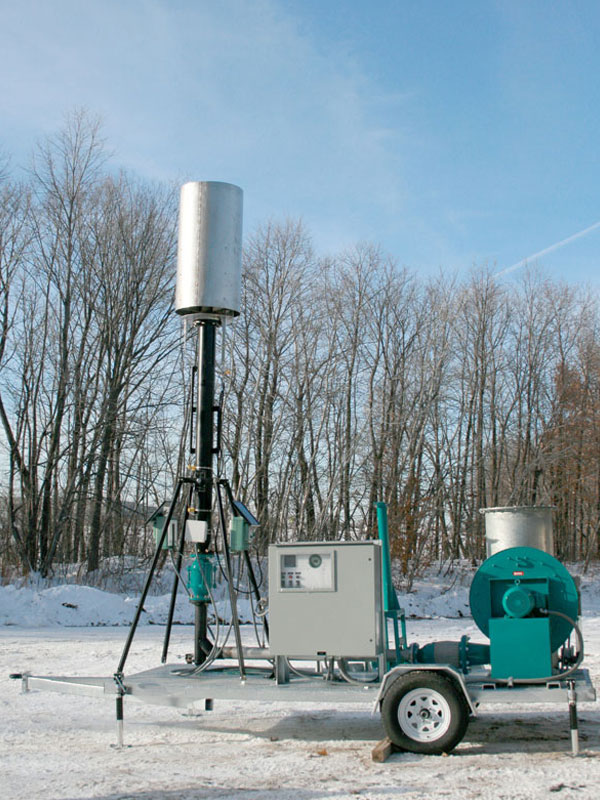 LTL Biogas flares feature portability without sacrificing function!
