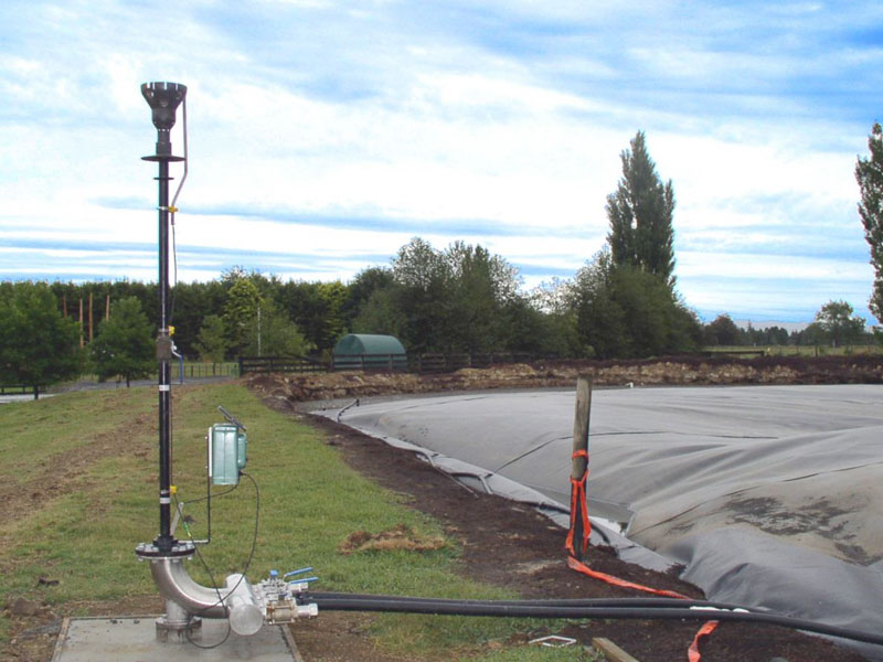 Passive Flare used for Agricultural Applications